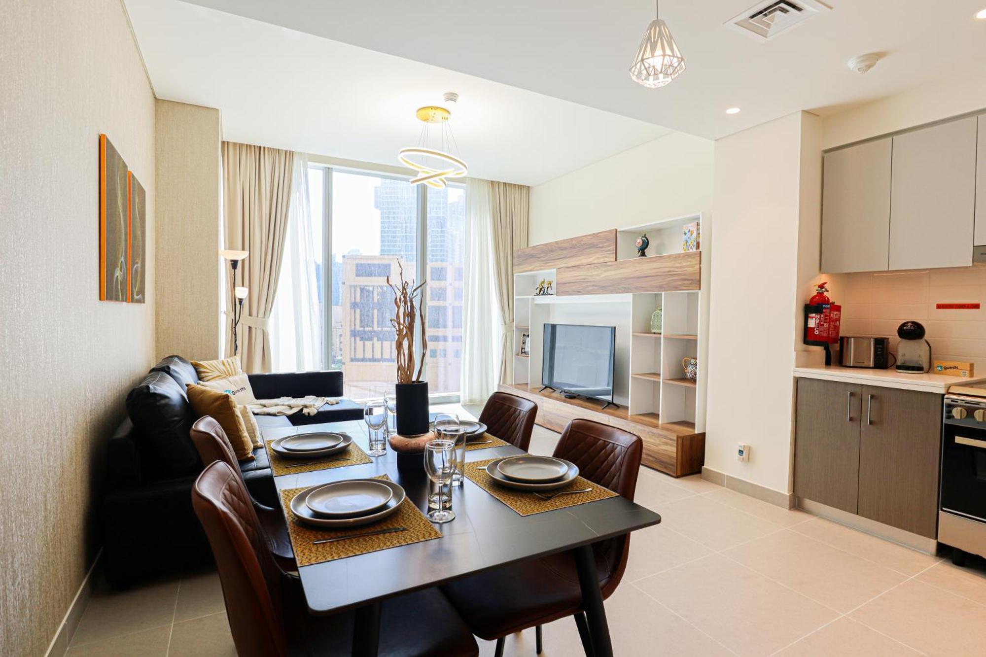 Higuests - Contemporary Comfort 1br In Tower 1